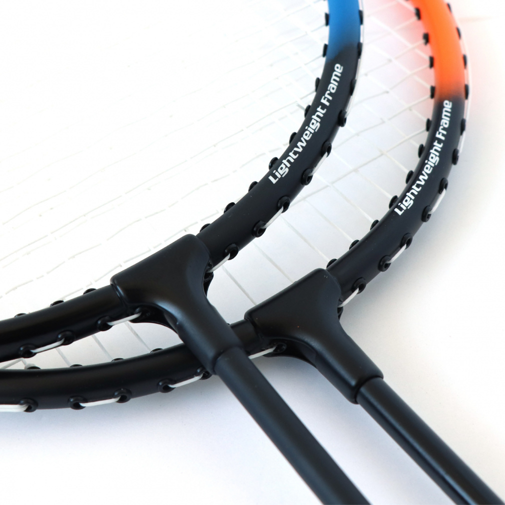 ティゴラ 2本組ラケットセット レジャー用 シャトル2球入り 振り抜き