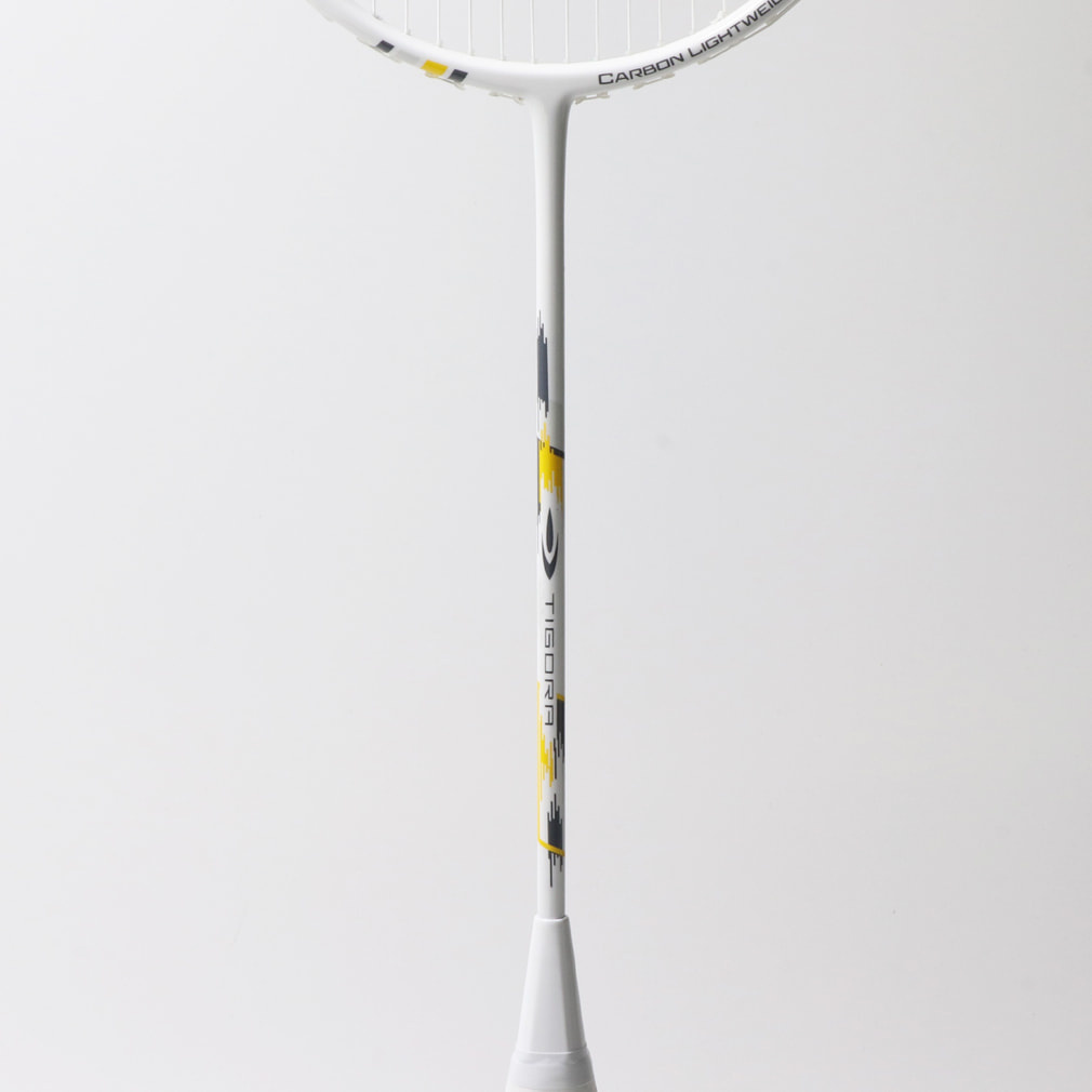 ティゴラ バドミントン協会合格 カーボンラケット TR-2MG3060 WH
