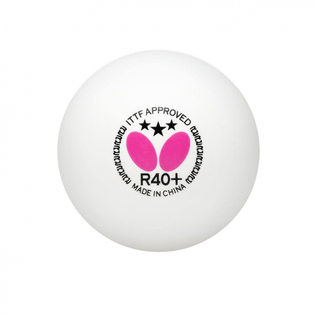 バタフライ スリースターボールR40+ スリースターボールR40＋（3個入