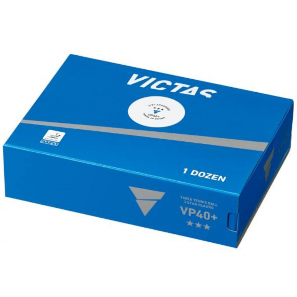 ヴィクタス VP40 3スター 1ダース 015100 卓球 試合球 国際卓球連盟