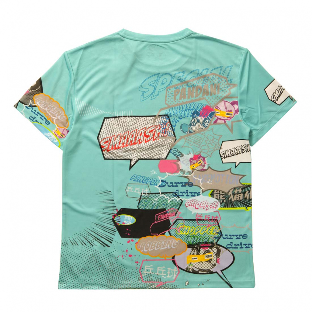 パンダーニ メンズ レディス 卓球 半袖Tシャツ BALLOON スポーツT