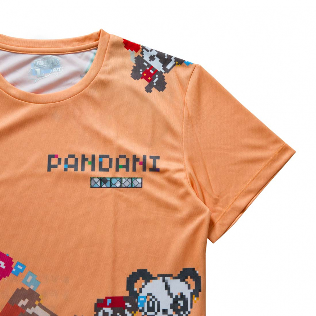 パンダーニ メンズ レディス 卓球 半袖Tシャツ GAME OVER!! スポーツT