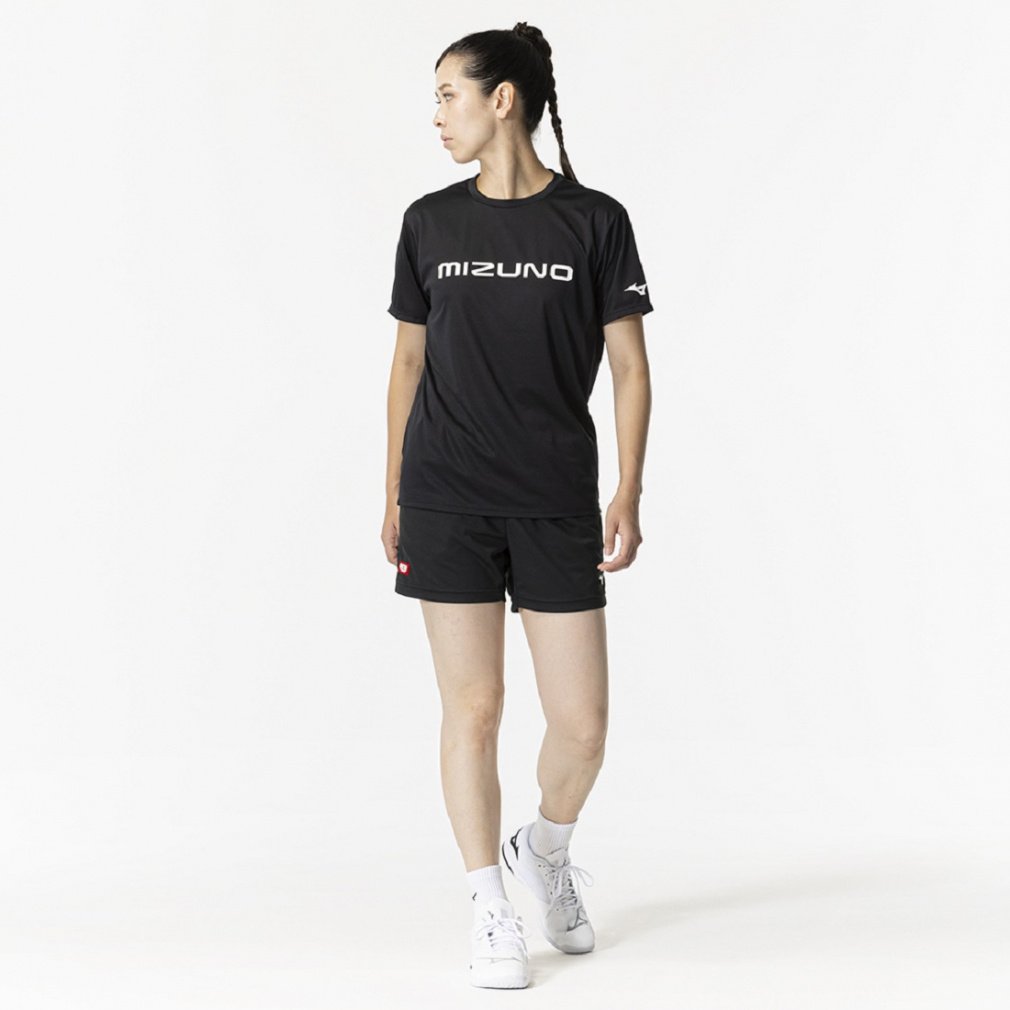 ミズノ　TS ミズノ メンズ レディス 卓球 半袖ポロシャツ ゲームシャツ(ユニ