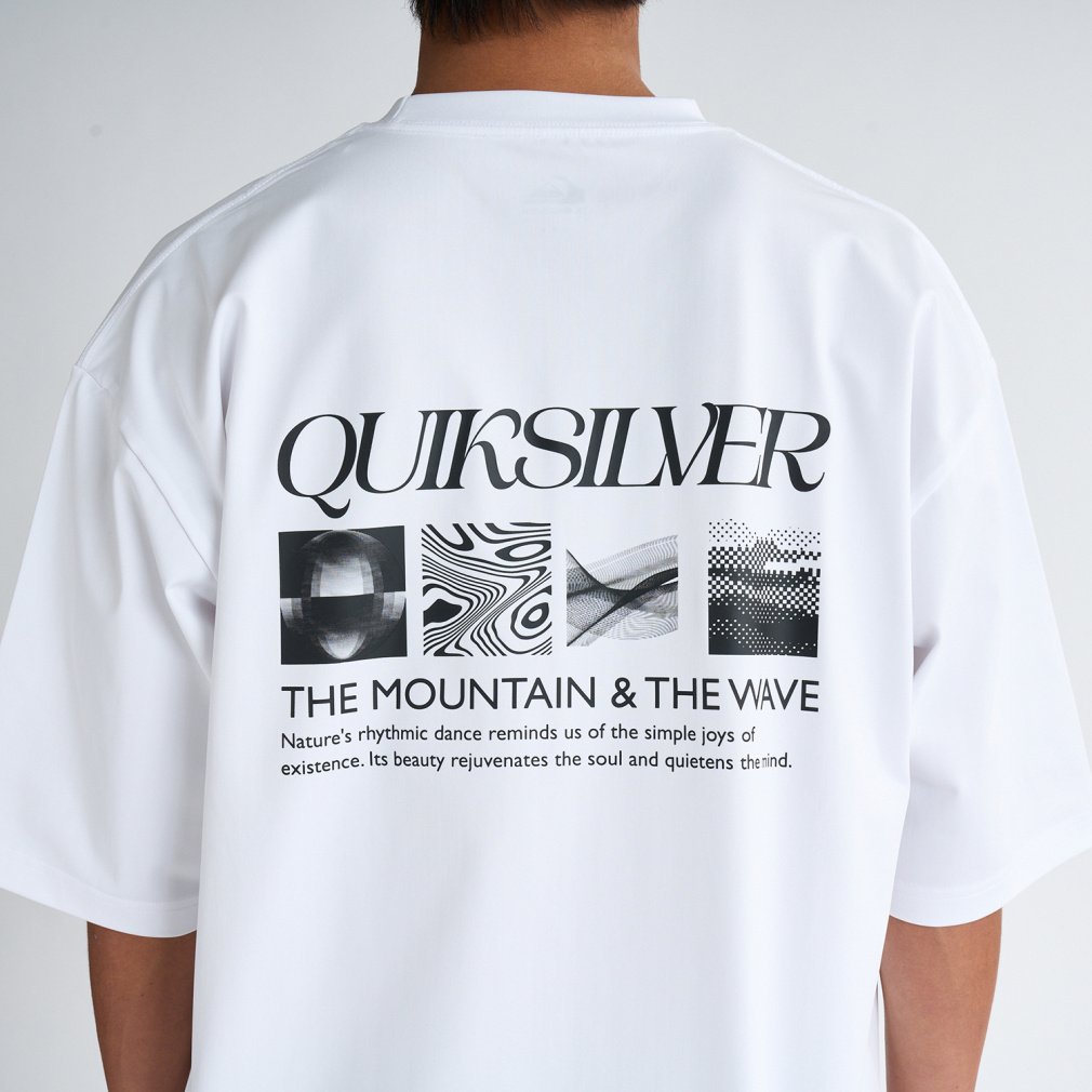 MONARCH 限定カラー　ホワイトシルバー 2025春夏 クイックシルバー メンズ マリン ラッシュガード GW