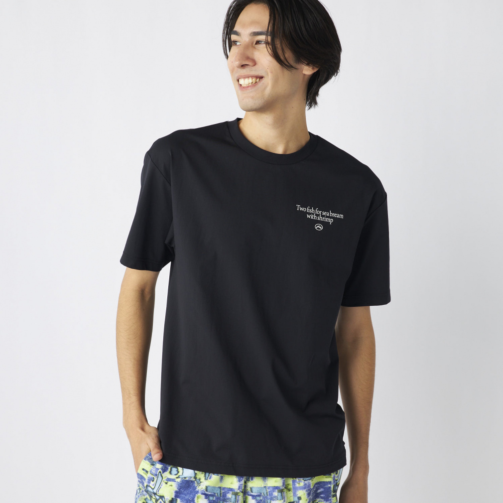 ラスティー メンズ マリン ラッシュガード 半袖UVTシャツ 915469 RUSTY