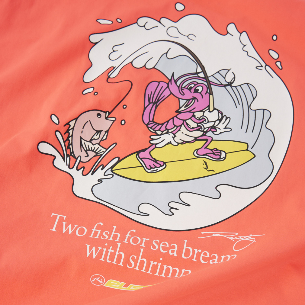 ラスティー メンズ マリン ラッシュガード 半袖UVTシャツ 915469 RUSTY