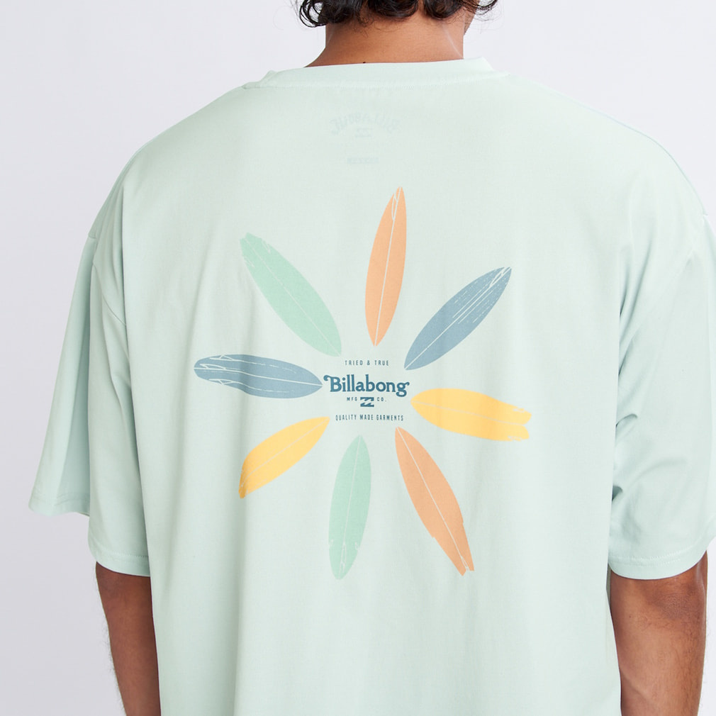 ビラボン メンズ マリン ラッシュガード SOFTTY TEE BG011861