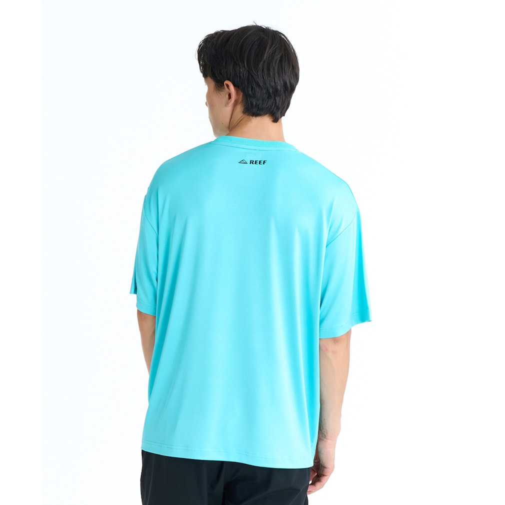 リーフ メンズ マリン ラッシュガード BOX LOGO RASH SS T ELY261023