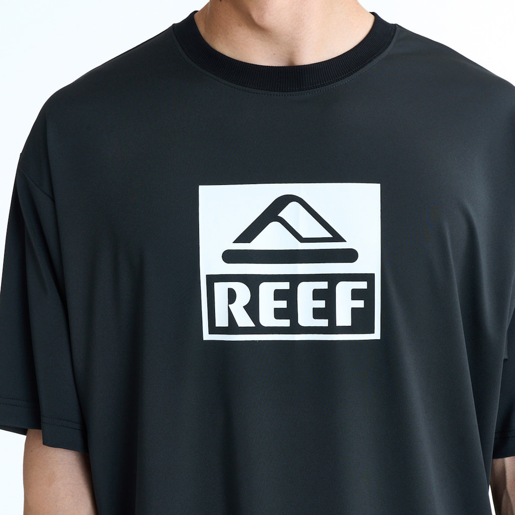リーフ メンズ マリン ラッシュガード BOX LOGO RASH SS T ELY261023
