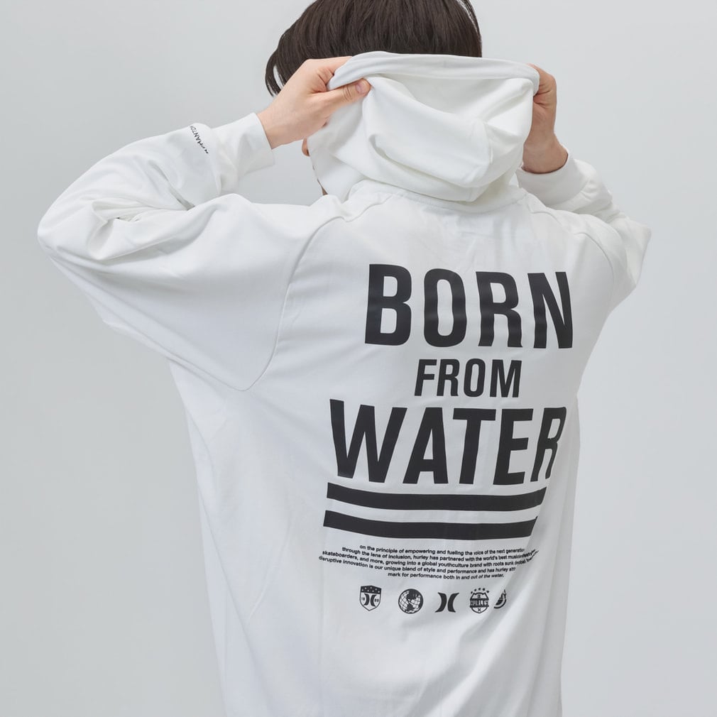 ハーレー メンズ マリン ラッシュガード PHANTOM BFW OVRSZD FZ HOODIE MUFZ251015 Hurley Alpen Online 公式オンラインストア