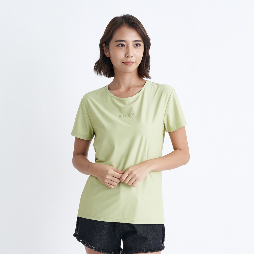 ロキシー レディース サーフ 半袖Tシャツ FRESCO TILE S/S TEE