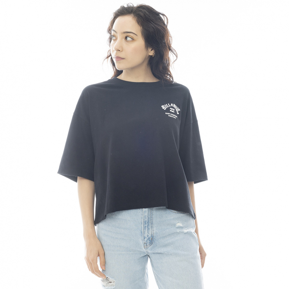 SQUARE LOGO LOOSE CROPPED TEE｜Alpen Online