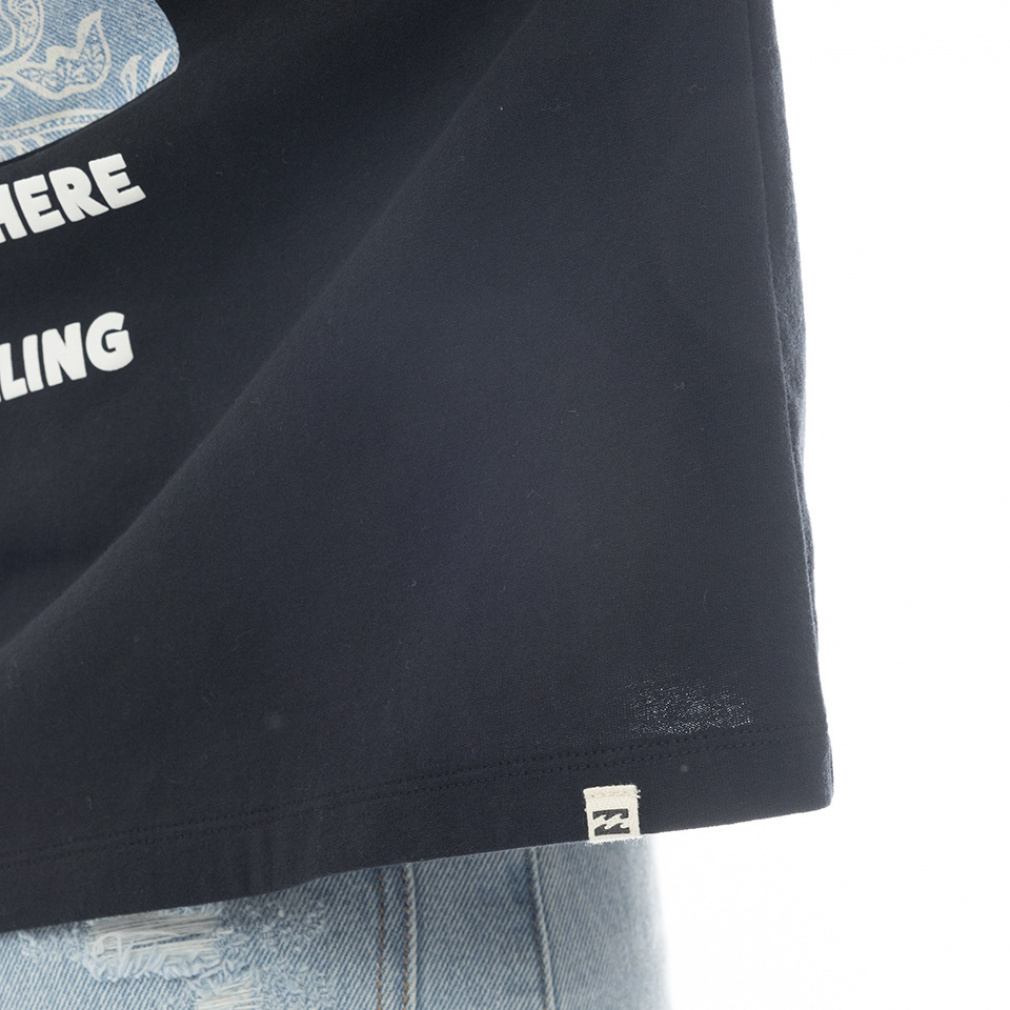 SQUARE LOGO LOOSE CROPPED TEE｜Alpen Online