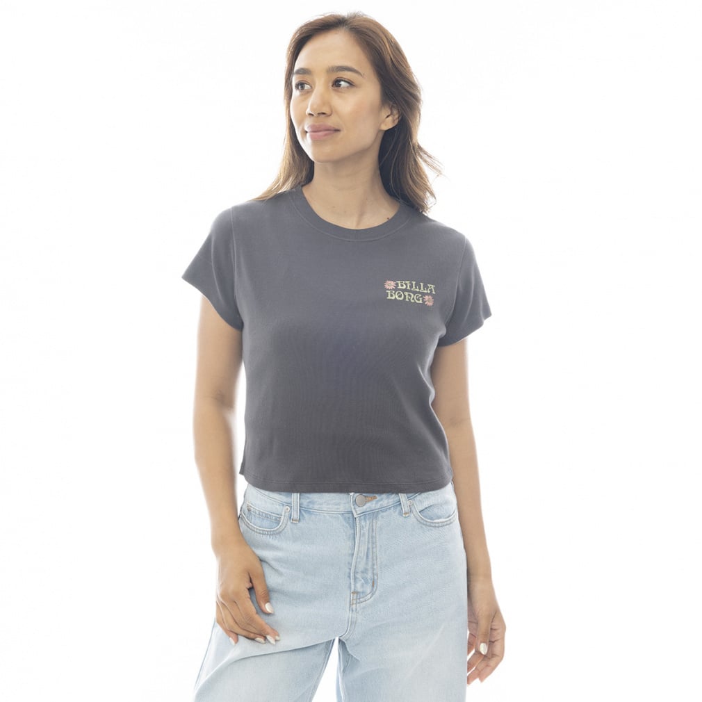 ビラボン レディース サーフ 半袖Tシャツ GRAPHIC BABY FIT TEE