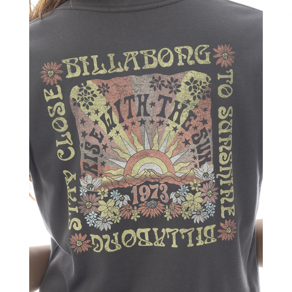 ビラボン レディース サーフ 半袖Tシャツ GRAPHIC BABY FIT TEE
