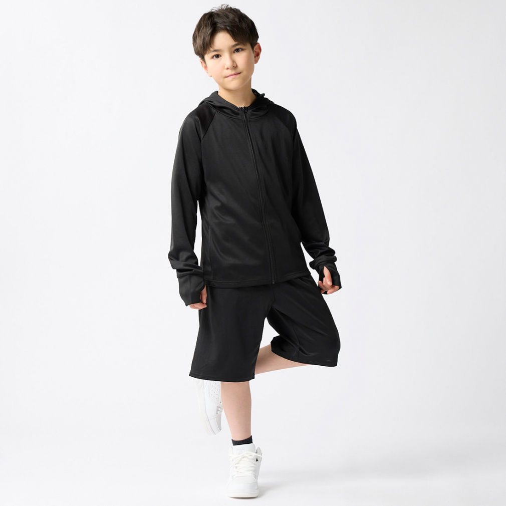 ニッキー ジュニア キッズ 子供 マリン ラッシュガード SoL UVパーカー