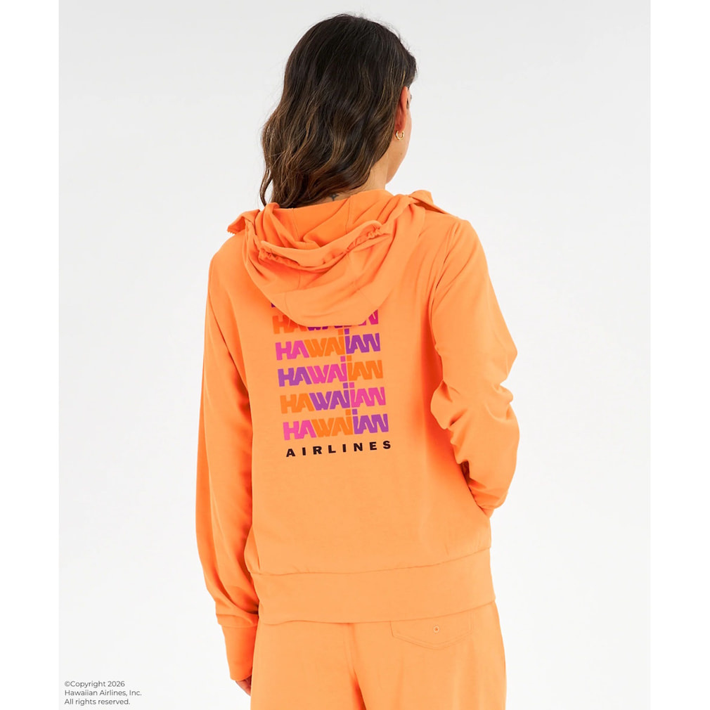 ロキシー レディース マリン ウェア ROXY × HAWAIIAN AIRLINES PARKA