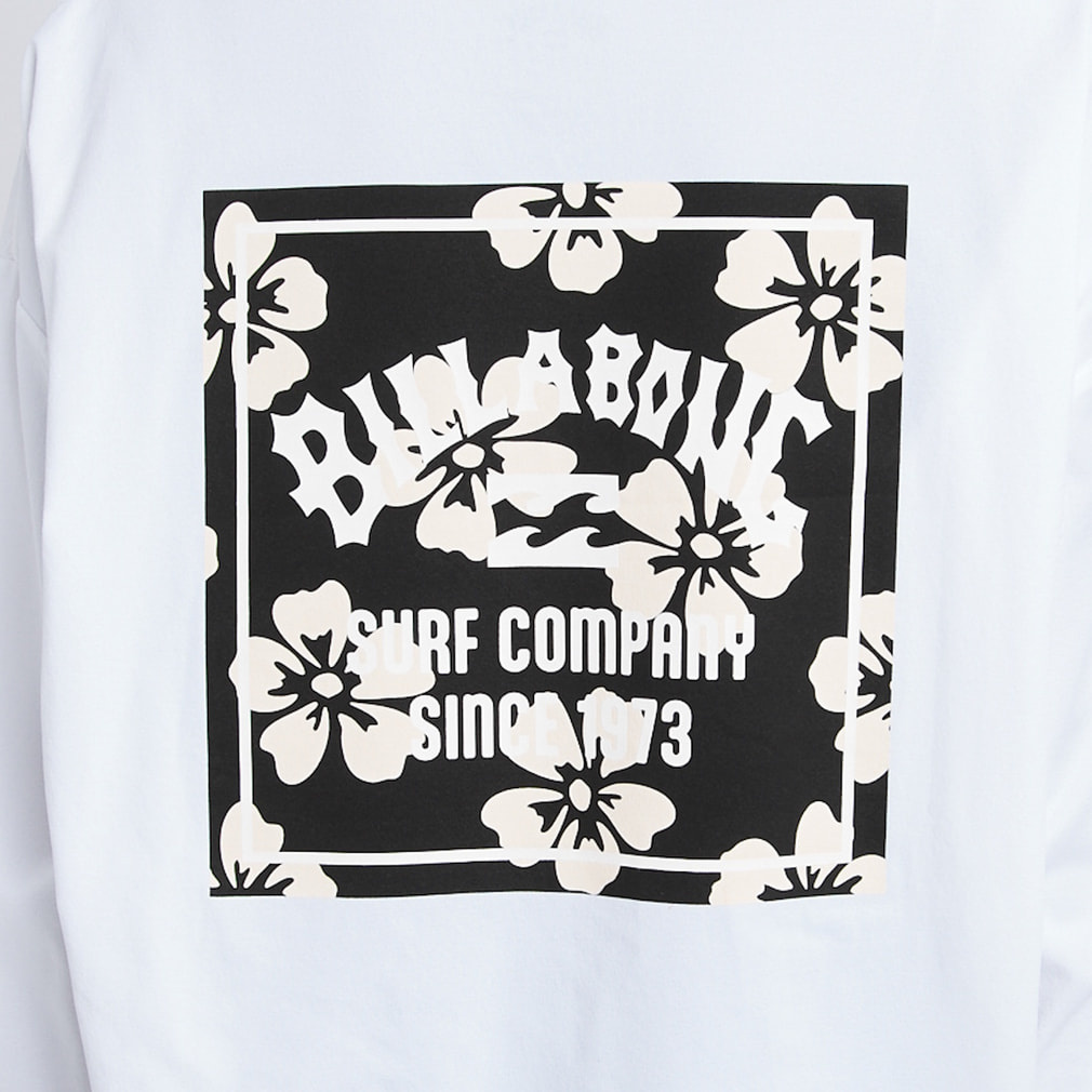 ビラボン レディース マリン ラッシュガード MORFY SQUARE LOGO LS TEE