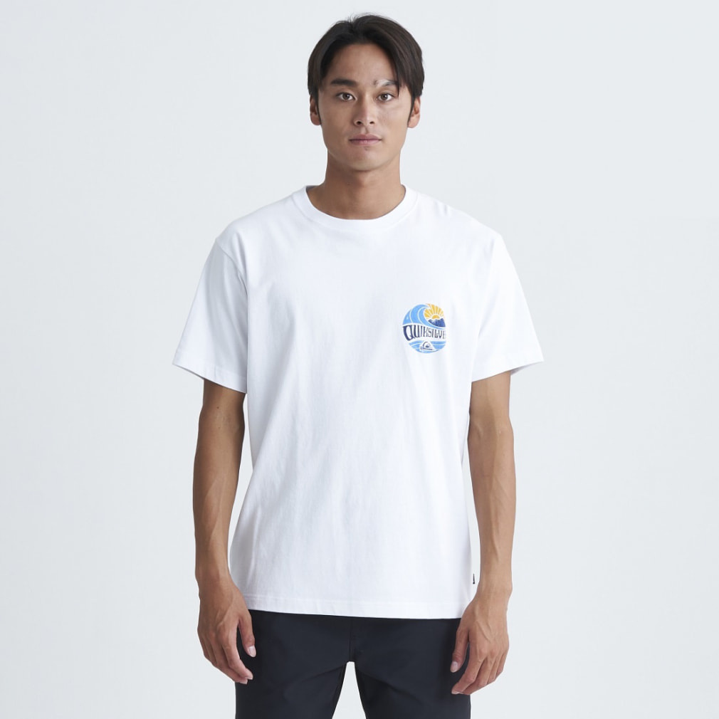 クイックシルバー メンズ サーフ 半袖Tシャツ STAINED GLASS ST