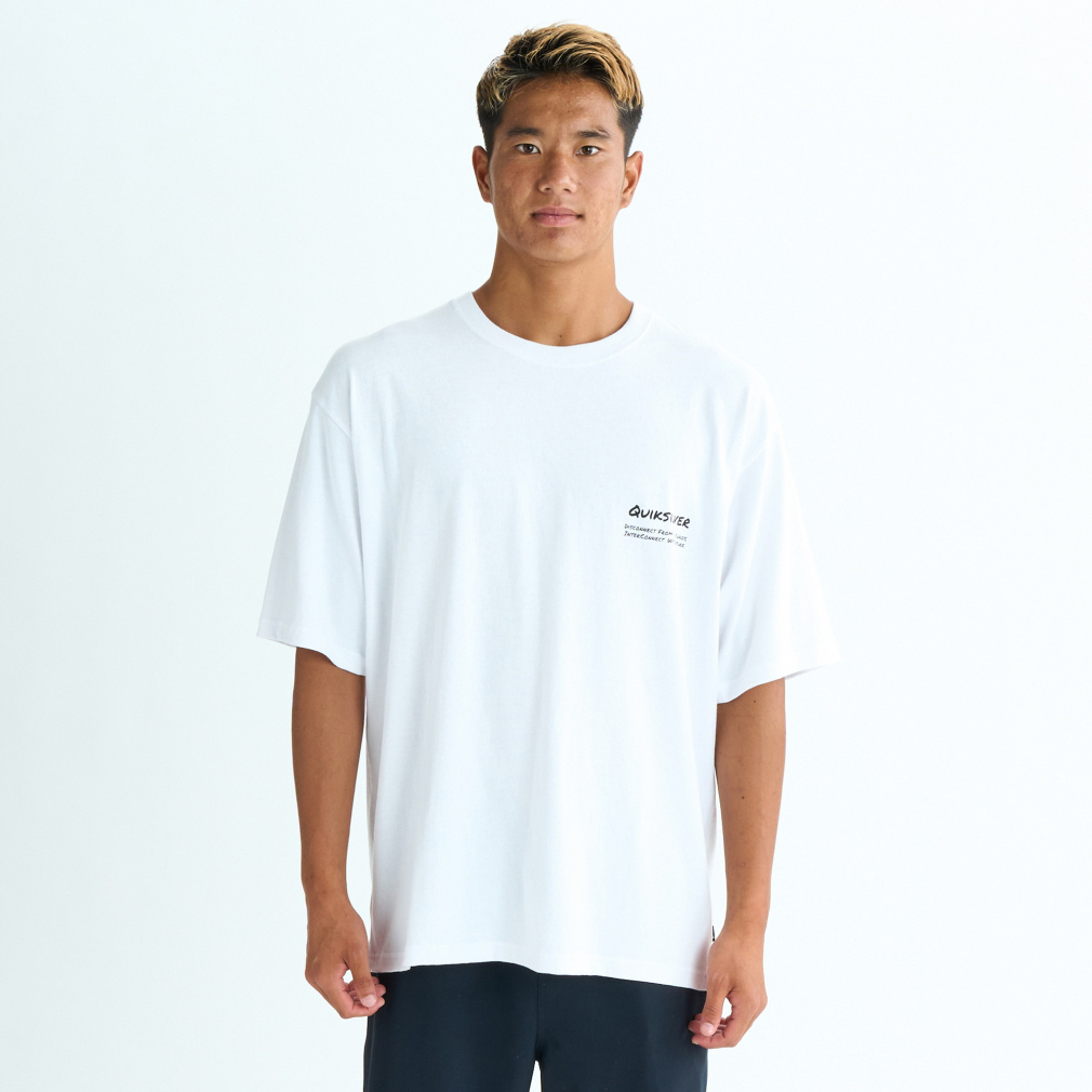 クイックシルバー メンズ サーフ 半袖Tシャツ HAND DRAWN ST