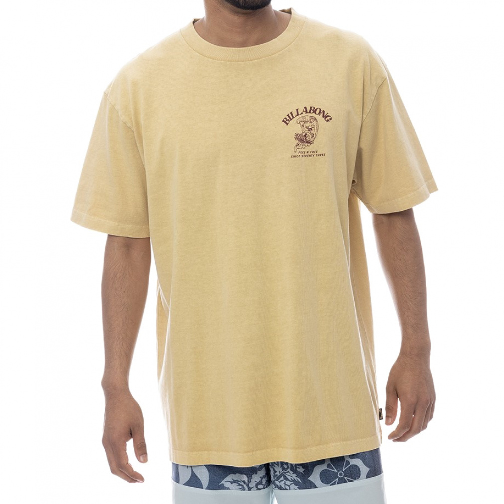 ビラボン メンズ サーフ 半袖Tシャツ FEELING FREE BF011210