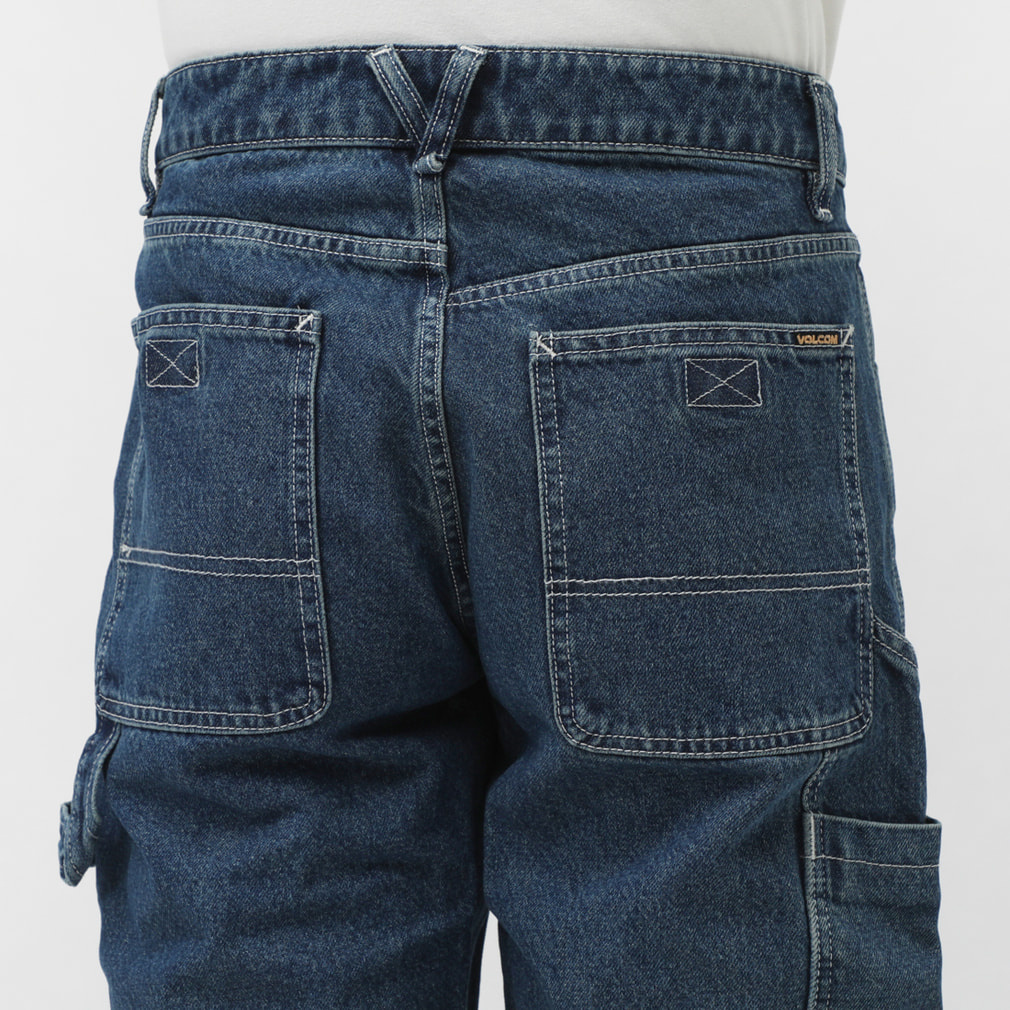 ボルコム メンズ サーフ ショートパンツ LABORED DENIM UTILITY SHORT