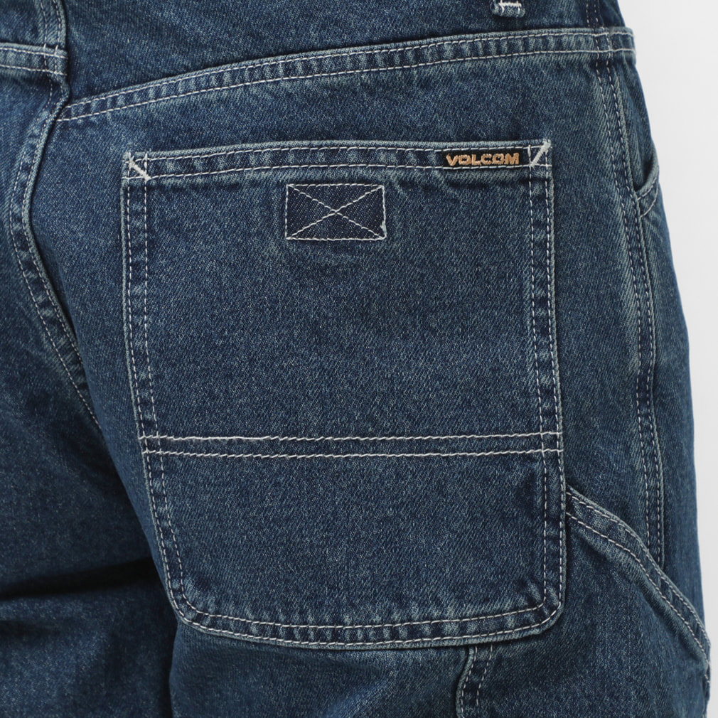 ボルコム メンズ サーフ ショートパンツ LABORED DENIM UTILITY SHORT