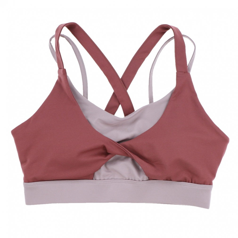 ナージー レディース スポーツブラ カラーブロックリラックスブラ NJF