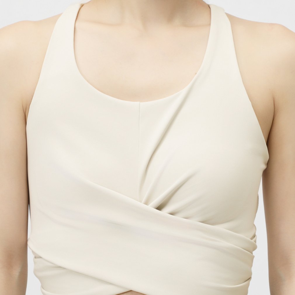 フィットネス ミドルサポート 裾絞りスポーツブラ｜Alpen Online