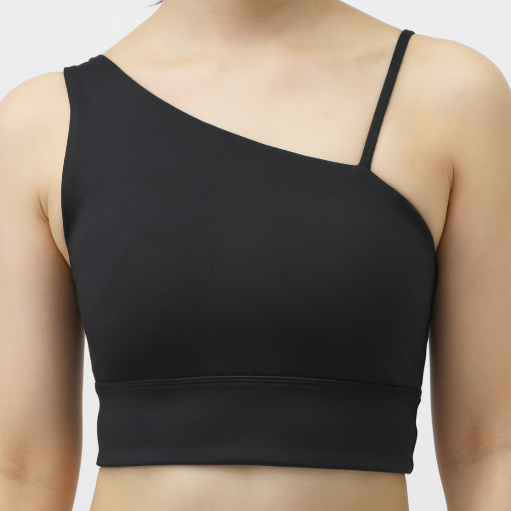 フィットネス ミドルサポートアシンメトリースポーツブラ｜Alpen Online