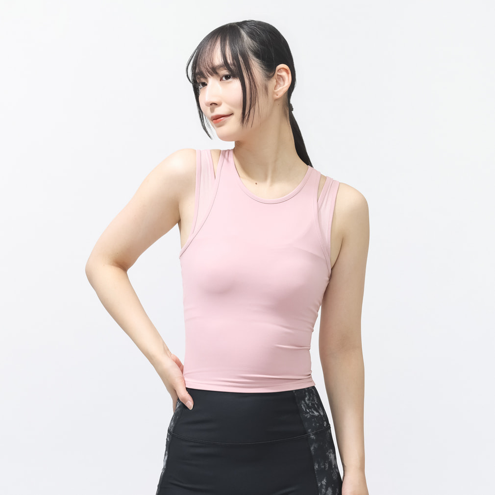 TIGORA by BEAMS DESIGN レディース スポーツロングブラトップ ブラ