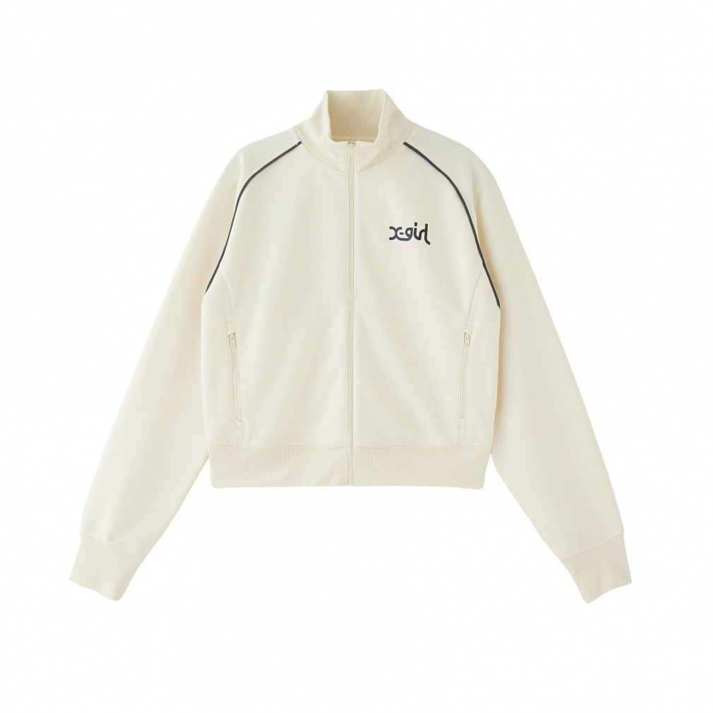 X-girl レディース アウター ショートトラックジャケット SHORT TRACK