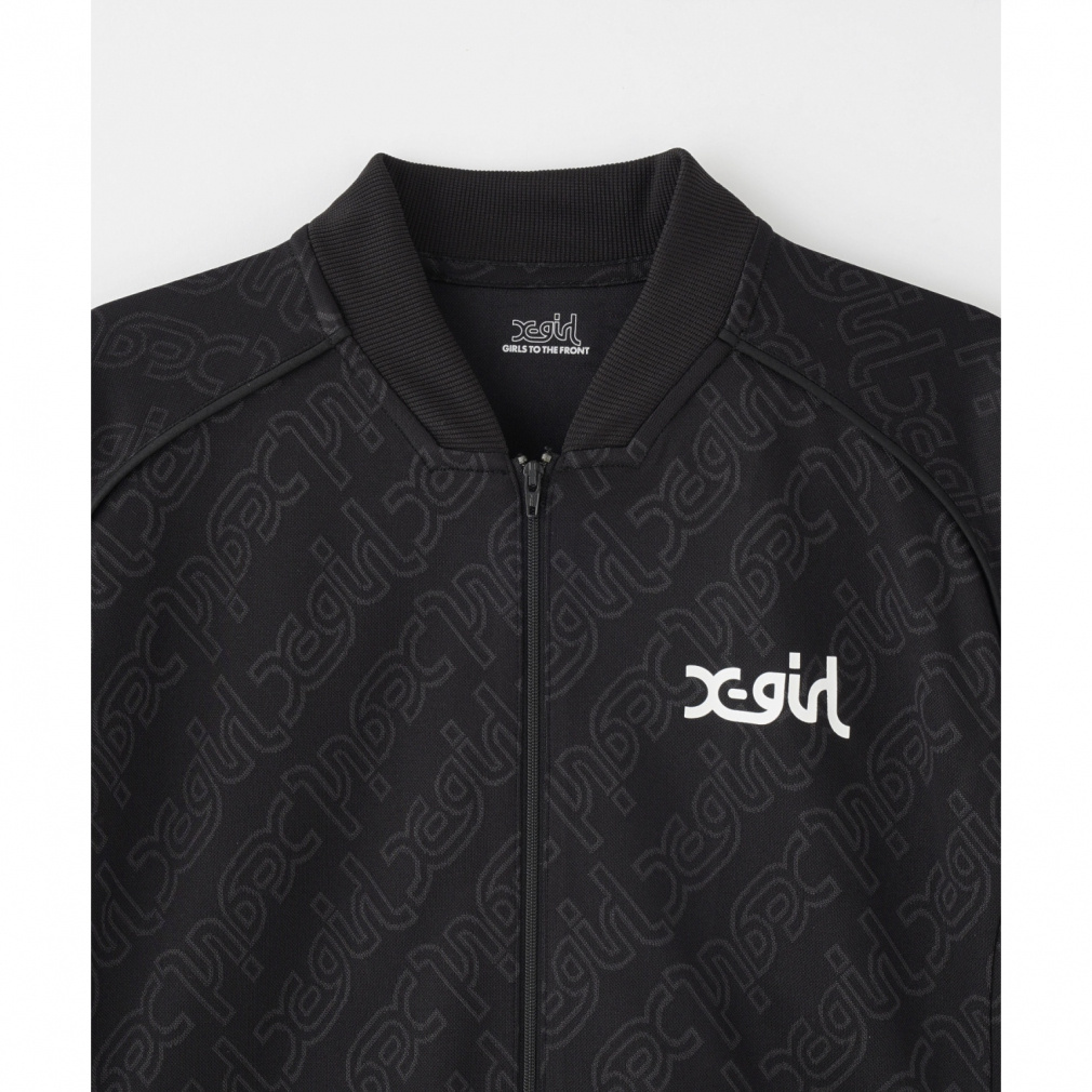 X-girl レディース アウター ジャカードトラックジャケット JACQUARD