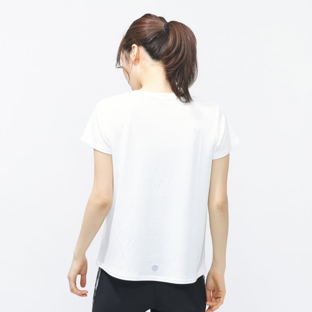 ロキシー レディース 半袖 Tシャツ フィットネス 半袖Tシャツ STEP BY