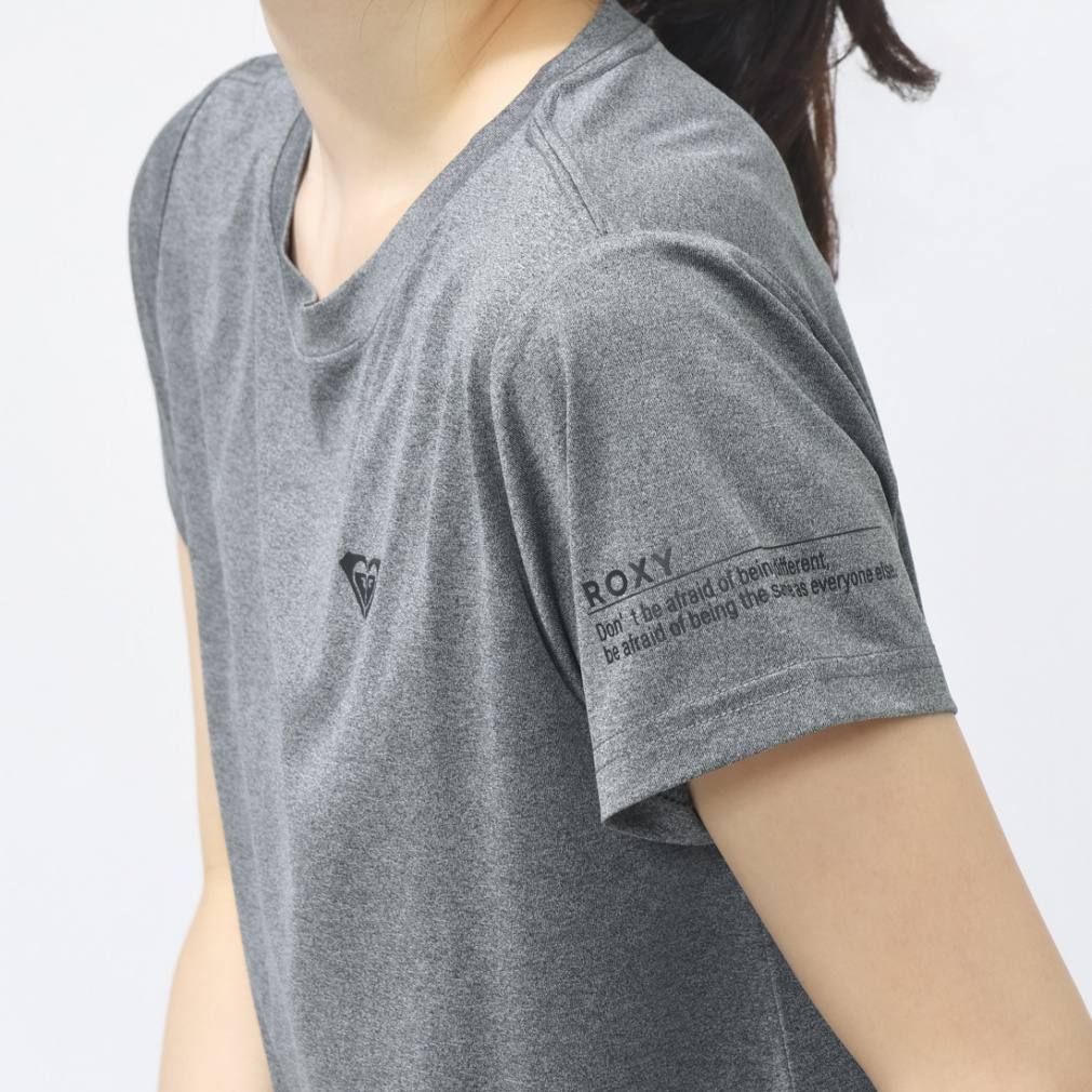 ロキシー レディース 半袖 Tシャツ フィットネス 半袖Tシャツ FLOW