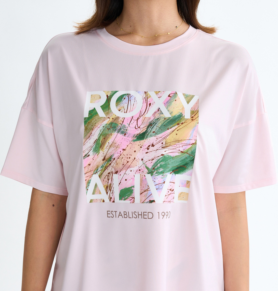 ロキシー レディース 半袖 Tシャツ HAVE A GREAT DAY S/S TEE