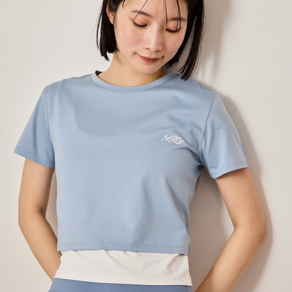 ナージー レディース 半袖 Tシャツ セットT NJQ35000 スポーツウェア