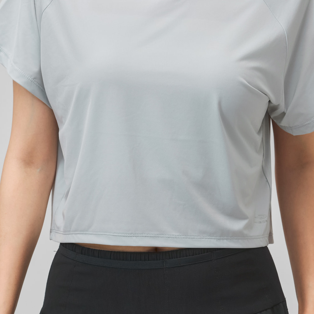 ティゴラ レディース 半袖 Tシャツ クロップドオーバーTシャツ TR