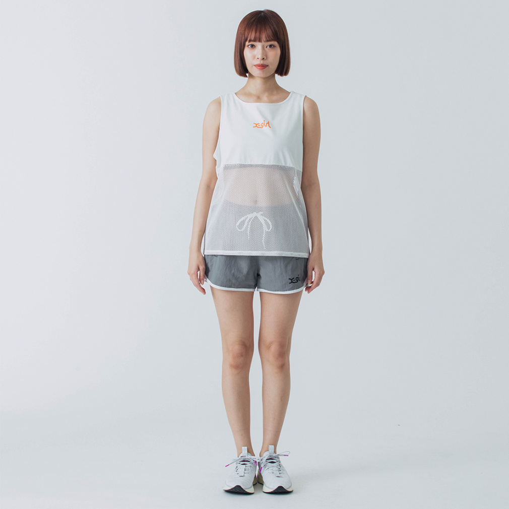 エックスガール レディース タンクトップ メッシュタンクトップ MESH