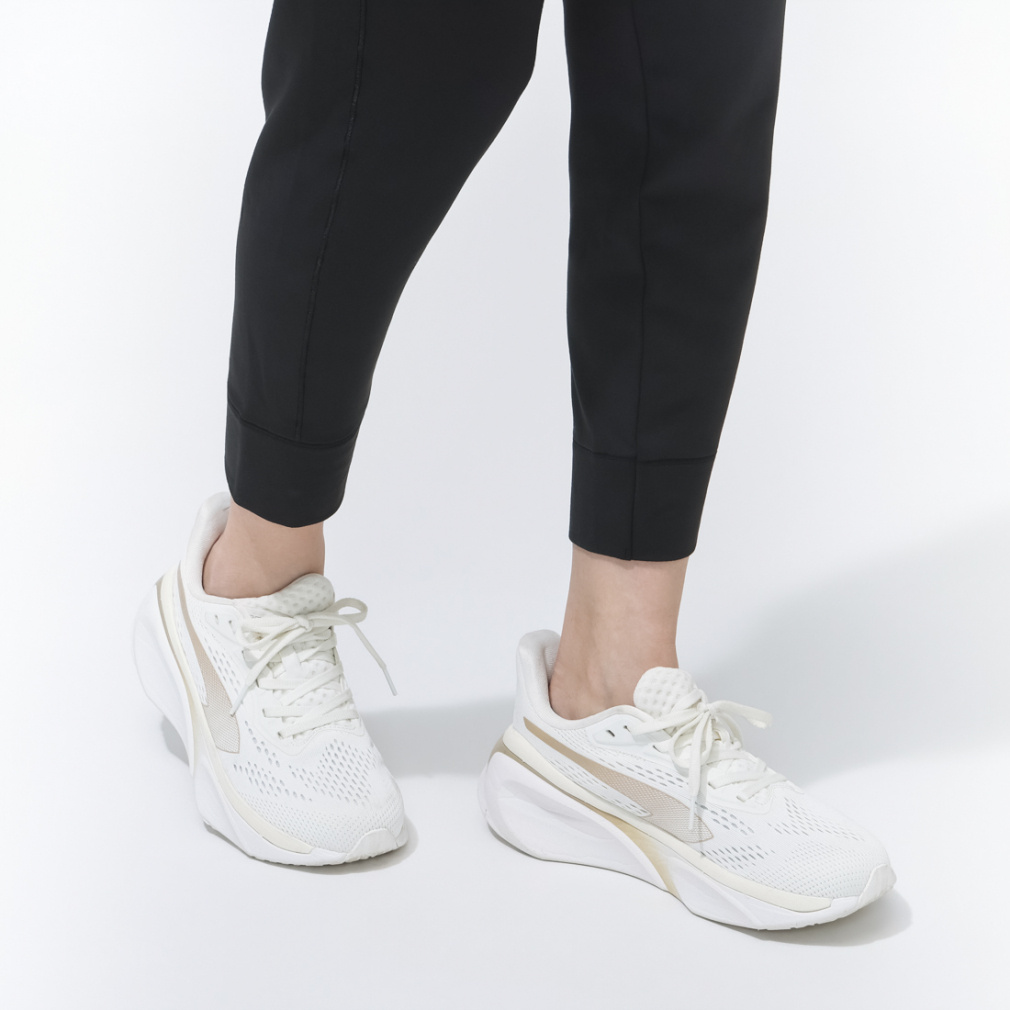 プーマ レディース ロングパンツ STUDIO FOUNDATIONSニットクロップド