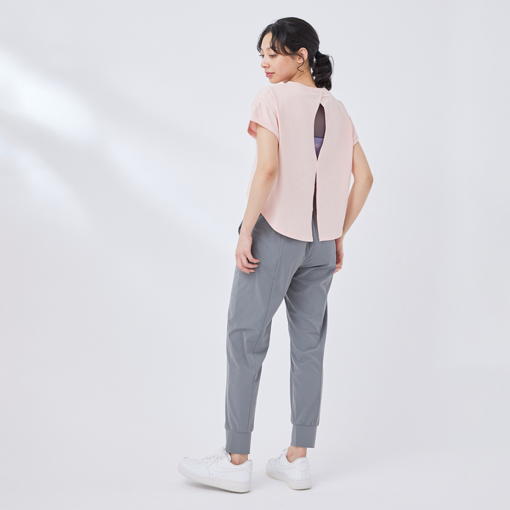 ナージー レディース ロングパンツ ストレッチジョガー NJS34020