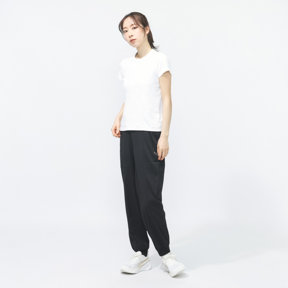 プーマ レディース ロングパンツ ウーブン PT 528839 01 スポーツ