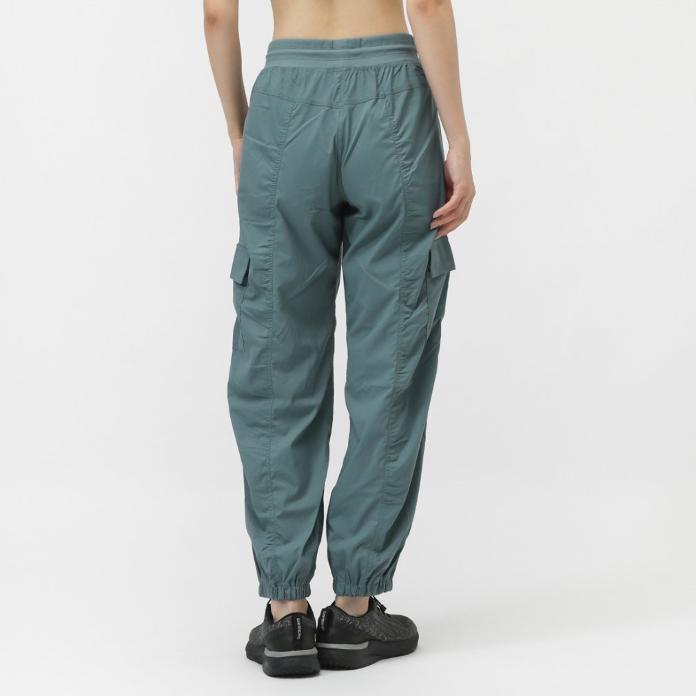 ティゴラ レディース ロングパンツ ストライプワイドカーゴパンツ TR