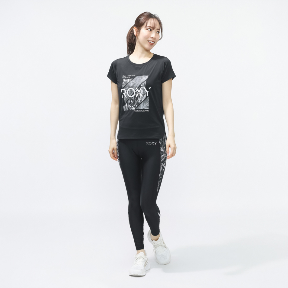 ロキシー レディース レギンス フィットネス レギンス GLOW YOUR WAY