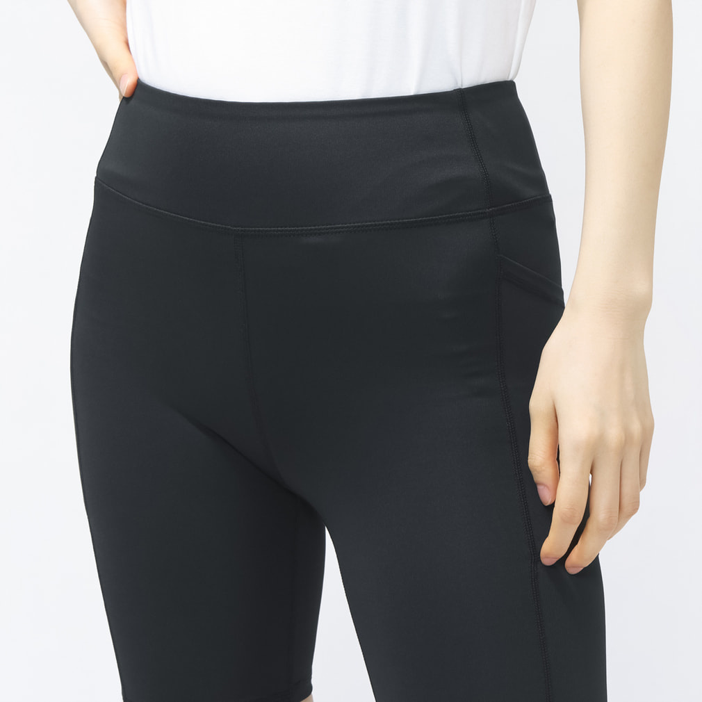 ニューエラ レディース レギンス WPA SHORT LEGGINGS BLK 14744485 BLK