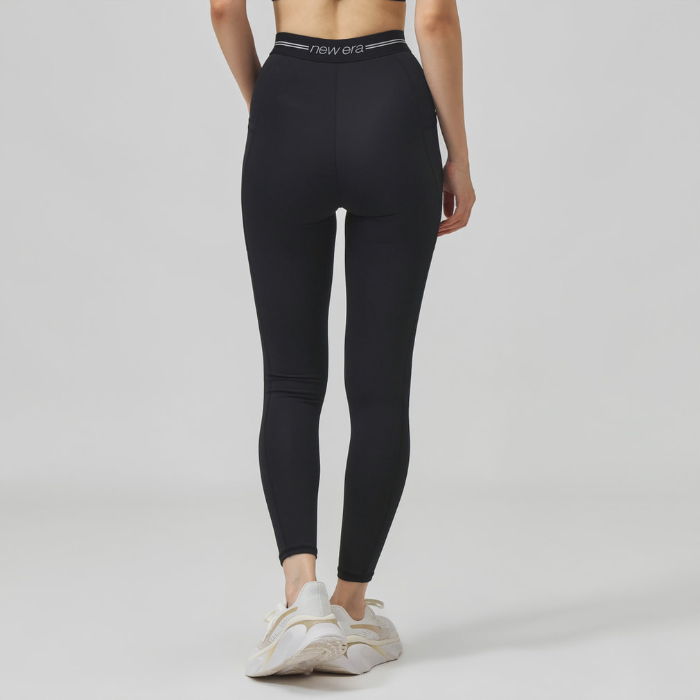 ニューエラ レディース レギンス WPA LGGINGS WAIST LOGO BLK 15135331