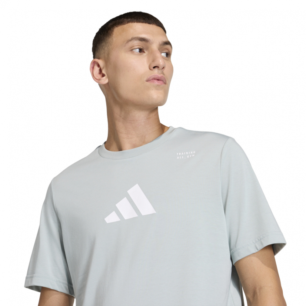 アディダス メンズ 半袖 Tシャツ トレーニンググラフィックTシャツ