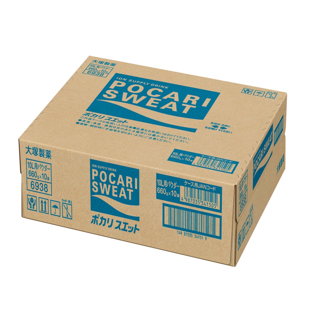 ポカリスエット 粉末　2箱　10リットルパウダー×20 大塚製薬 ポカリスエット パウダー 10L用粉末 660g×10袋 スポーツ