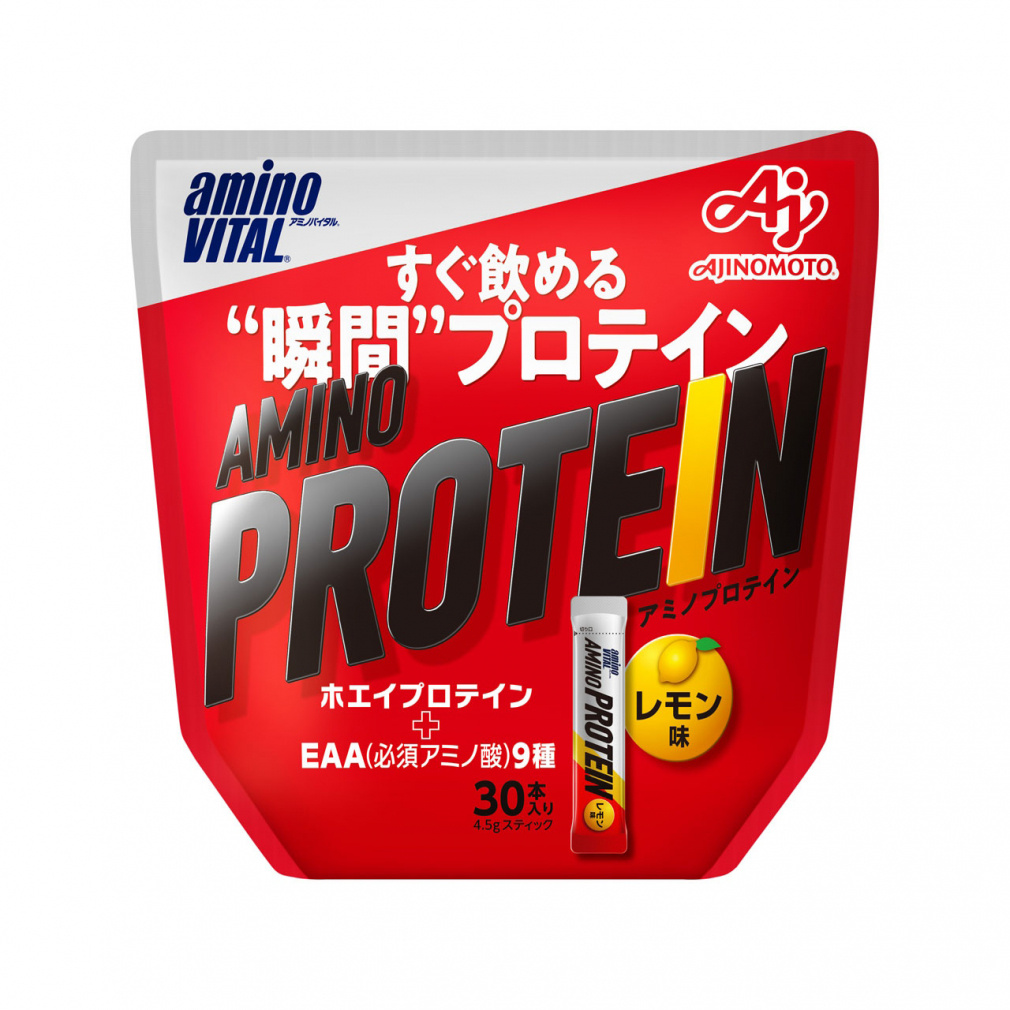 アミノバイタル アミノプロテイン レモン味 30本入パウチ (AM2750