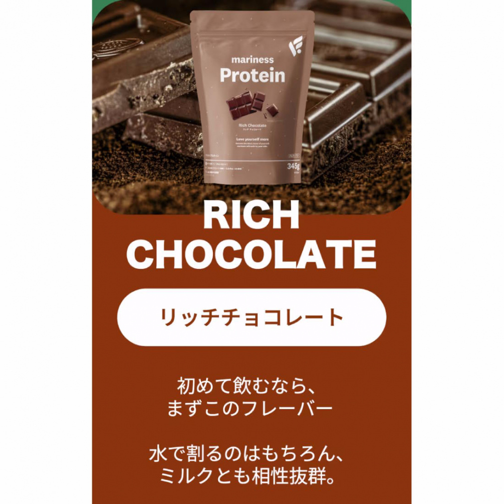 オールインワンサプリ発想のプロテイン リッチチョコレート 345g